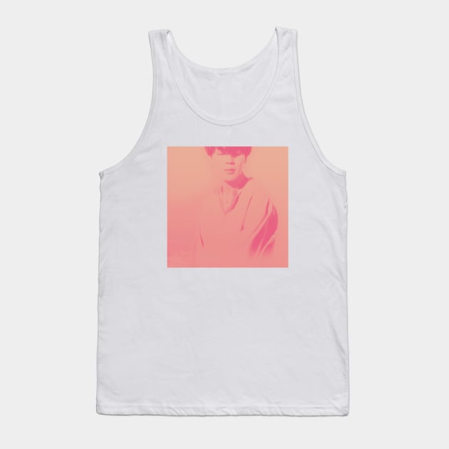 BTS Jimin peach gradient Tank Top by clairelions